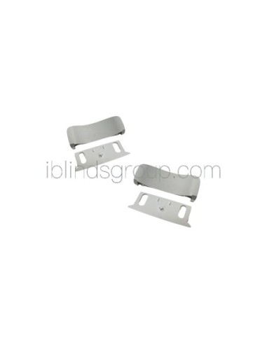 Set Tapa tornillo S43  |Blanco 9003