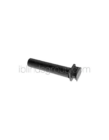 Ud. Piston p. tubo 18 mm Guia D20 |Negro