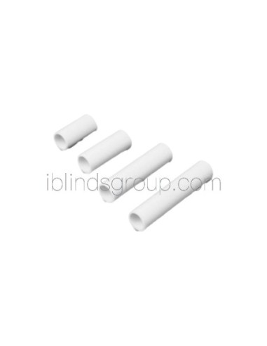 Ud. Tubo PVC distanciador 25mm |Blanco