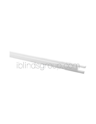 Ud. Varilla c/ conector 75cm |Blanco