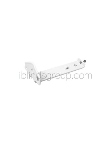 Ud. Escuadra pared 127mm |Blanco 9016