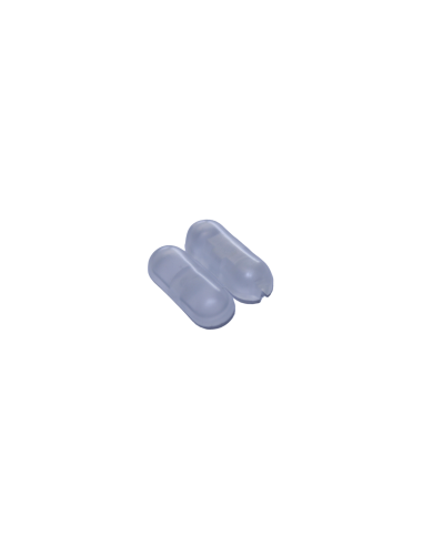 Ud. Conector libro PVC Cad. 45mm T3 |Transp.