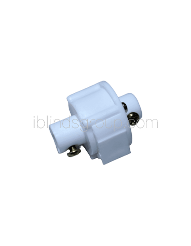 Ud. PLS| Conector Muelle a eje |Blanco